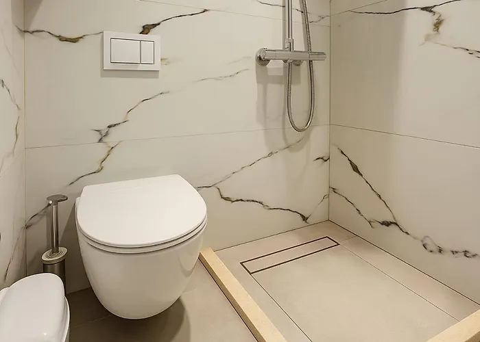 Modern Blloku Area Self Check-in Lägenhet *